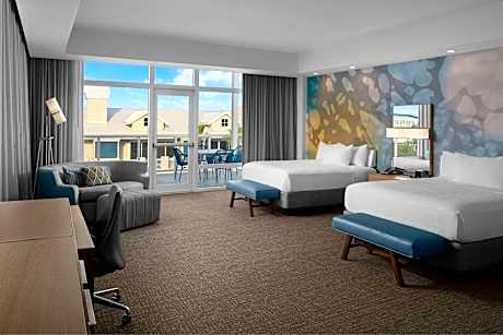 Two Queen Balcony Suite, Suite, 2 Queen, Balcony: 2