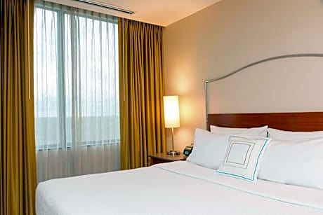 King Suite with Sofa Bed and Roll-in Shower - Mobility and Hearing Accessible