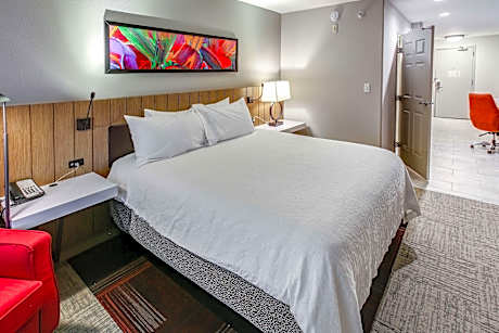 1 King Bed Room With Peloton Bike