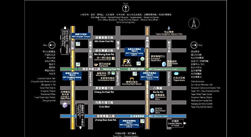 Fx Hotel Taipei Nanjing East Rd.