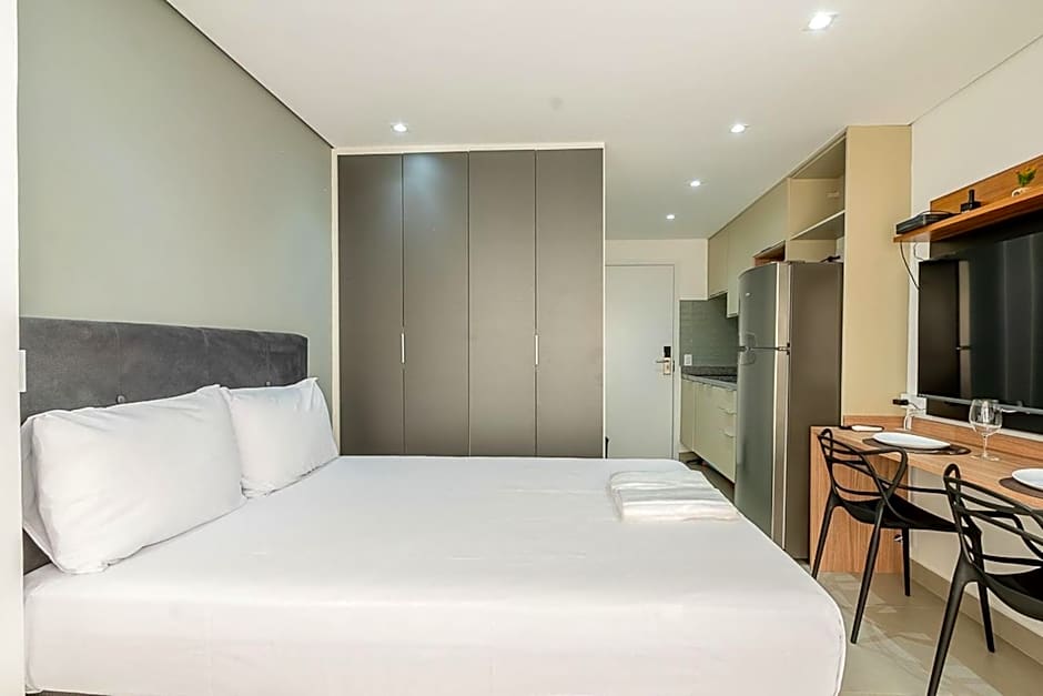 Studios modernos e completos ao lado da estação Vila Mariana