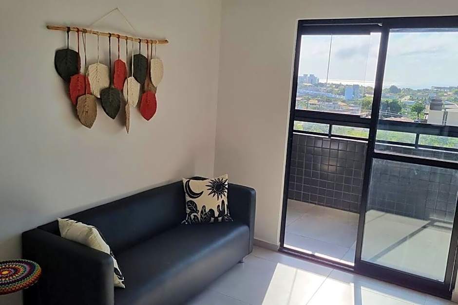 Cobertura Vista Mar Carapibus - Cariri Praia - Apartamento completo com 02 quartos