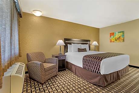 1 King Bed Non-Smoking Pet Friendly Room Microwave And Refrigerator Wi-Fi Full Breakfast