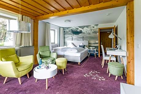 Premium Double Room with Balcony and Garden View