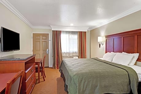 1 King Bed Mobility Accessible Room Non-Smoking