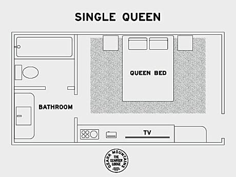 Ground Floor Single Queen Room