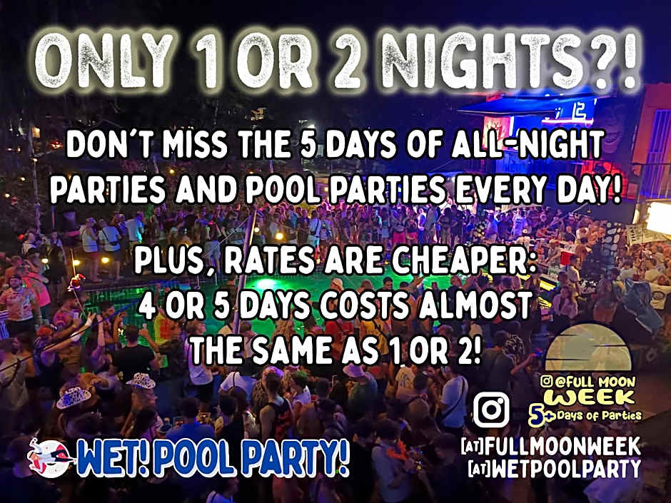 WET! a Pool Party Hostel by Wild & Wandering