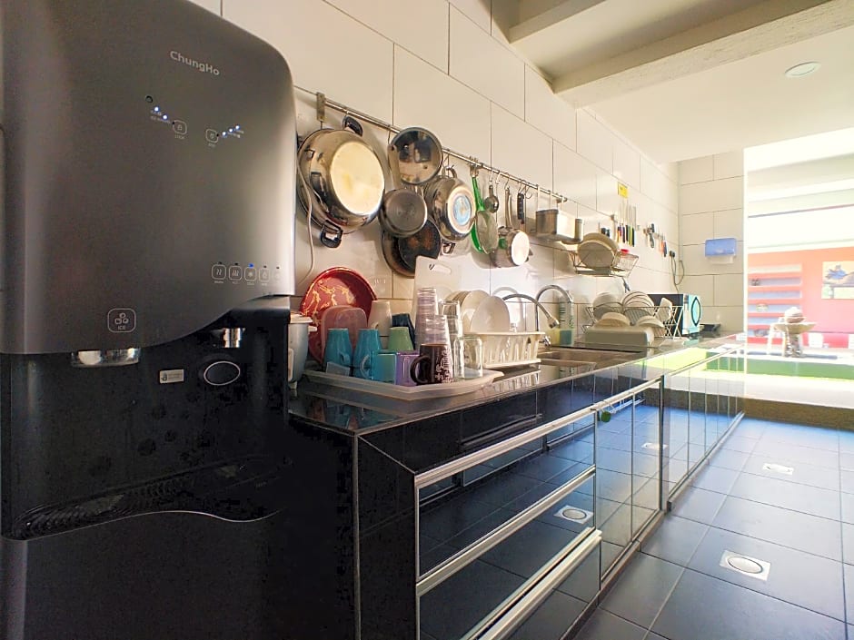 Beds In Garden Hostel