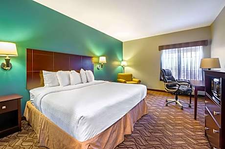 King Room with Roll-In Shower - Mobility/Hearing Accessible - Non-Smoking