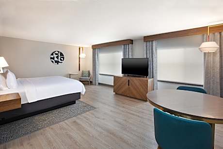 King Suite with Mobility Accessible Roll-In Shower