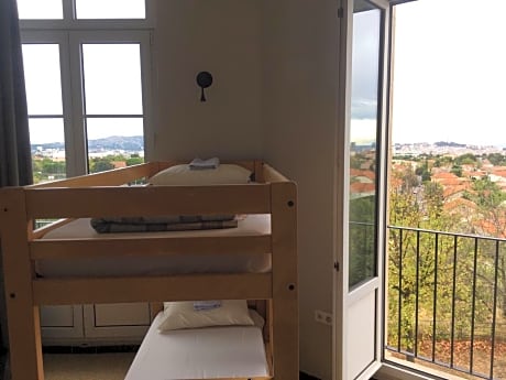 Bed in Male Dormitory Room 