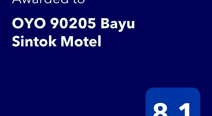 OYO 90205 Bayu Sintok Motel