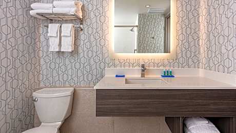 1 King Standard Mobility Accessible Roll In Shower