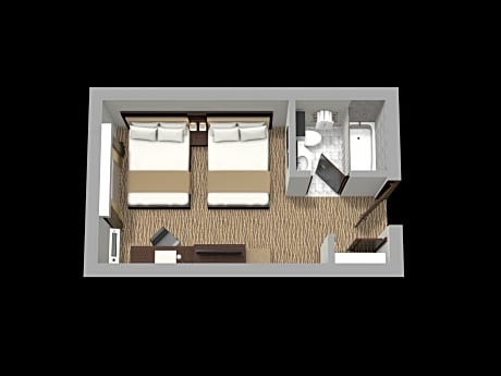 Queen Room with Two Queen Beds - Disability Access/Non-Smoking