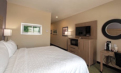 One Bedroom Suite Communications Accessible Tub
