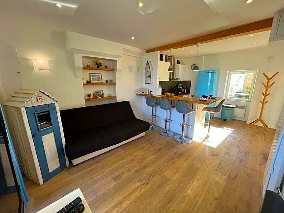 Le Maxaudant Duplex avec Balcon et Vue sur Mer