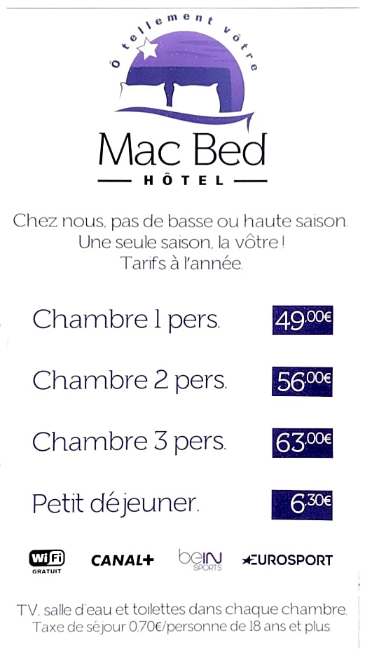 Hôtel Mac Bed