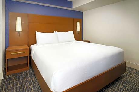 One-Bedroom King Suite with Sofa Bed and Roll-in Shower - Mobility and Hearing Accessible