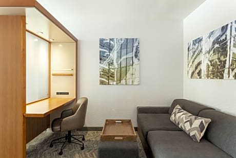 Suite, 1 King Bed with Sofa bed (Hearing Accessible) (1 King Bed and 1 Double Sofa Bed)