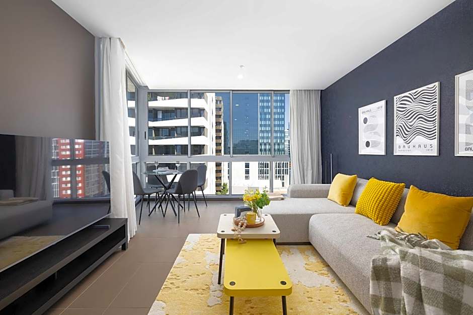 Elegant 2BR Haven in the Trendy Fortitude Valley