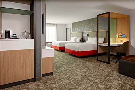 Oversized, Suite, 2 Queen, Trundle bed, Limited view