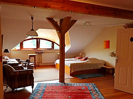 Besondere Ferienwohnung Bibliothek in Buschhagen