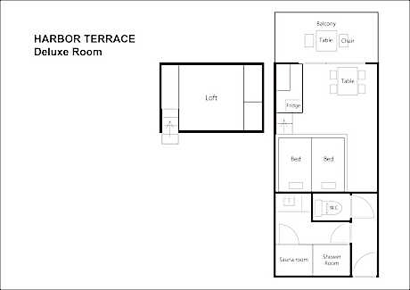 Family Room with Terrace