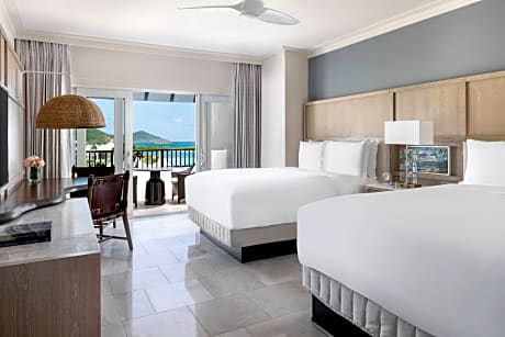 Club Ocean View Balcony, Club level, Guest room, 2 Double