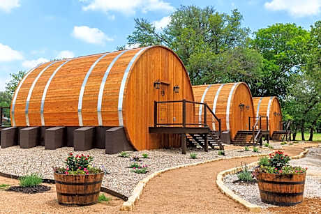 Unique Tempranillo Wine Barrel Cabin