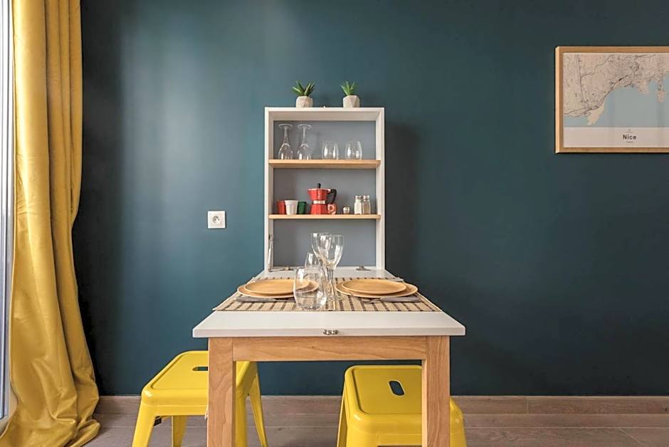 Nicelidays - Le Berlioz - city central - 7min from beaches