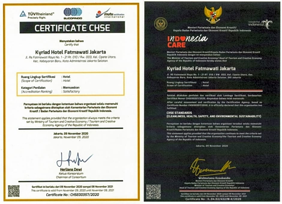 Kyriad Fatmawati Jakarta