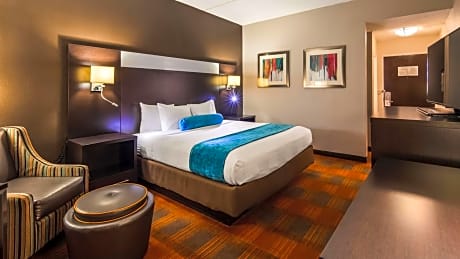 King Room with Roll In Shower - Non-Smoking