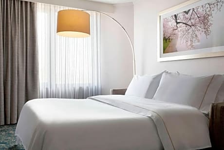 Suite, Suite, 1 King, Sofa bed, Atrium view
