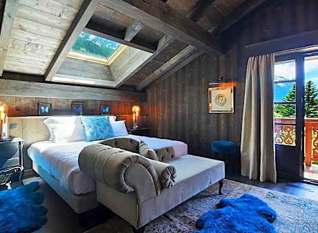 Superior Double or Twin Room with Mont-Blanc view