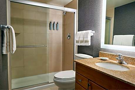 1 Bedroom Executive Suite, 1 King, Sofa bed, Corner room