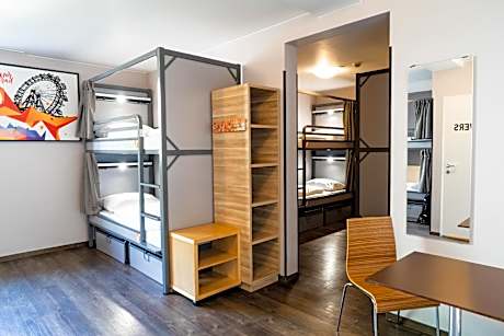 Bed in 8 Bed Female Dormitory Room with Private Bathroom