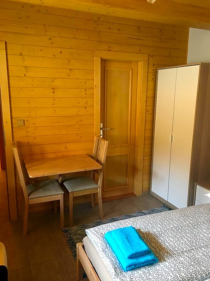 Chalets under Falcon Ridge