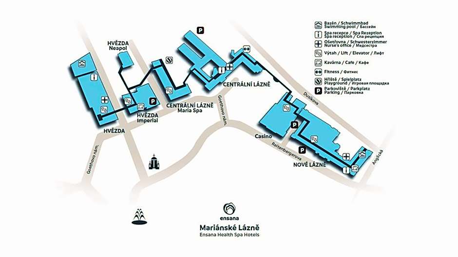 Ensana Centrální Lázně - Maria Spa