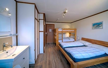 Standard Quadruple Room, Private Bathroom (1 Double Bed and 1 Twin Bunk Bed)