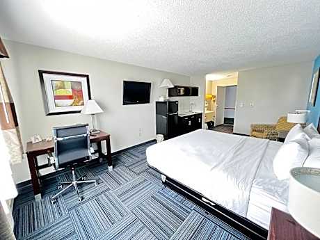 King Room with One King Bed and Kitchen - Non-Smoking