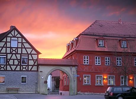 Rotes Ross Marktbergel