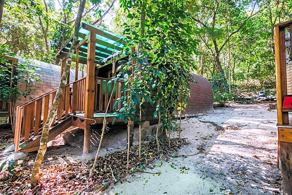 Alquimia Zen IGLUs de eucalipto na Reserva Aruá