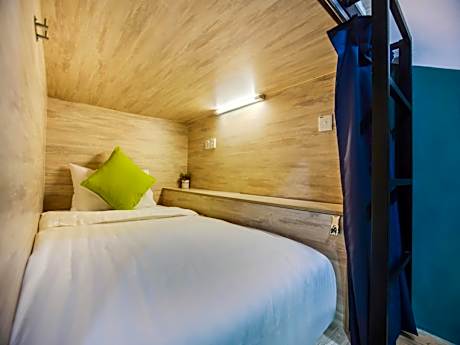 Bed in dormatory room