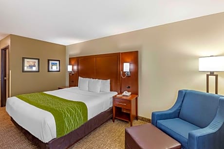1 King Bed, Suite, Nonsmoking, Accessible, Upgrade