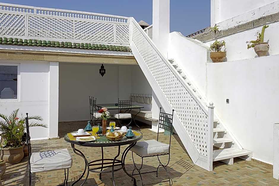 RIAD DAR ASSALAMA Terrasse Vue Mer