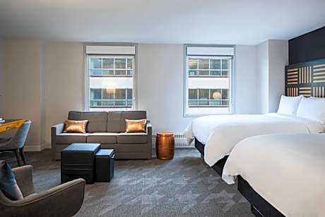 Studio with Two Double Beds
