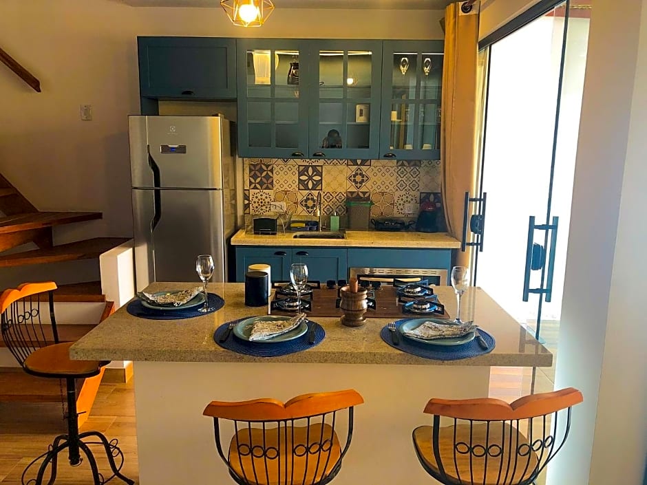 Chalé Privativo na praia