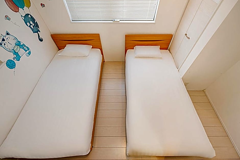 SkyTreeStayHotel2鐘ヶ淵駅から徒歩4分天井からskytreeが見えます