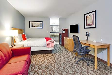 King Bed with Pull Out