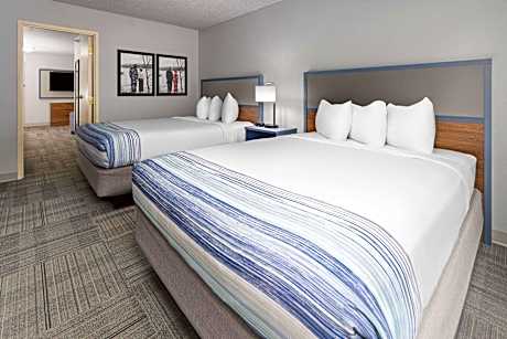 2 Queen Beds One Bedroom Suite Non-Smoking